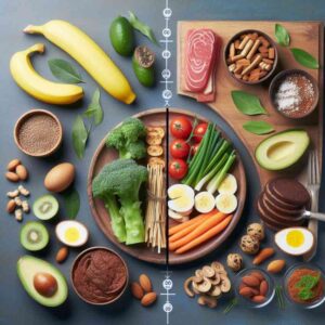 Comparison of Plant-Based Diets and Keto Diet